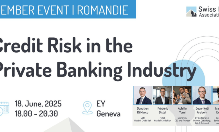 Credit risk management in private banking event with Iván Diego Expósito, SpeciTec, June 2025.