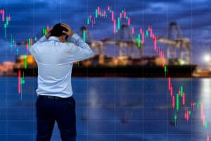 Illustration of stress testing and market shock simulation for collateralized lending portfolios