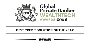 SpeciTec winning Best Credit Solution of the Year at the Global Private Banker WealthTech Awards 2026.